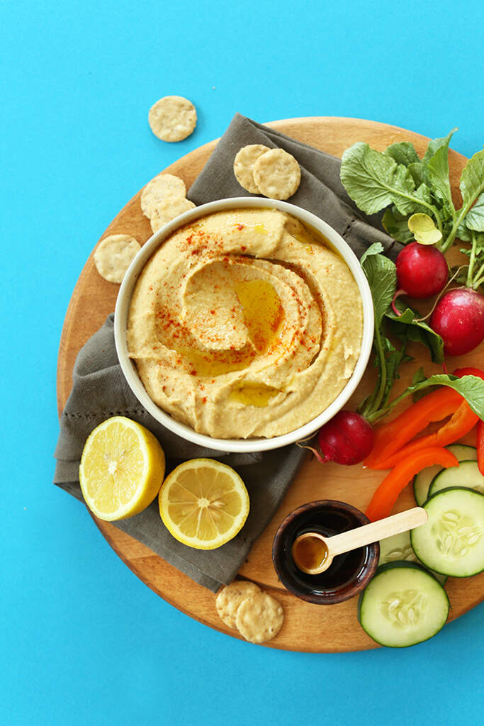 Easy 5-Minute Microwave Hummus