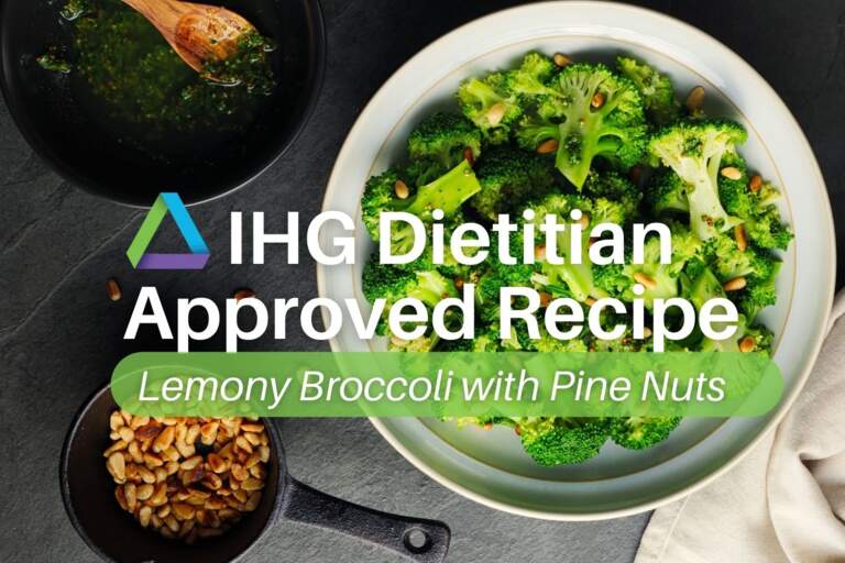 Lemony Broccoli with Pine Nuts